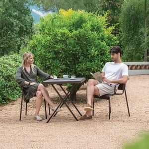 Emma armchair bronce